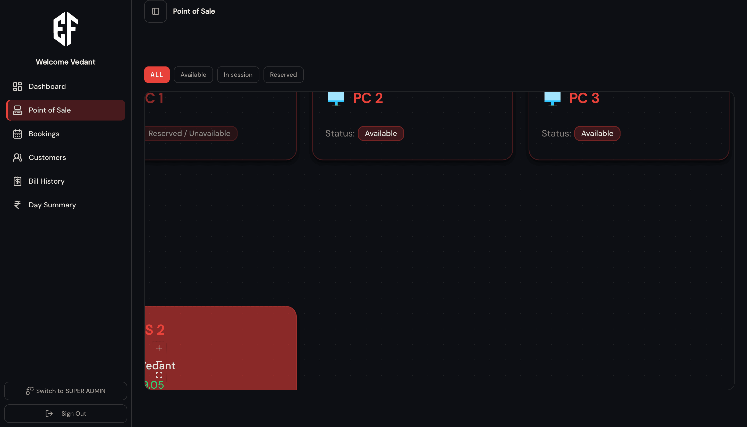 Point of Sale System screenshot 2